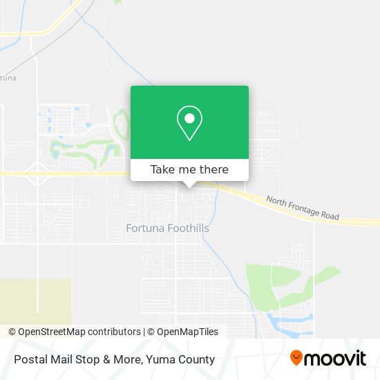 Mapa de Postal Mail Stop & More