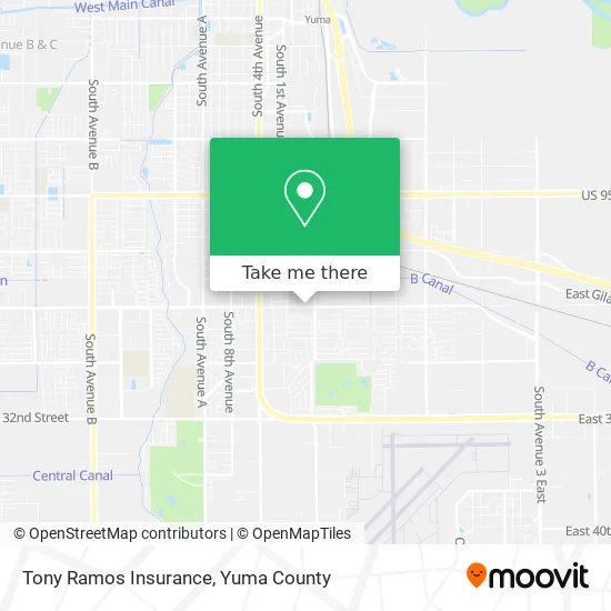 Tony Ramos Insurance map