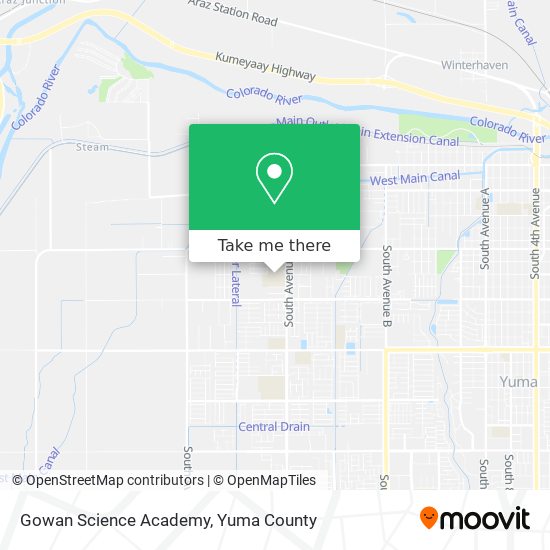 Gowan Science Academy map