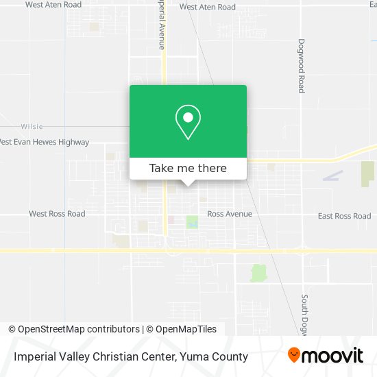 Imperial Valley Christian Center map
