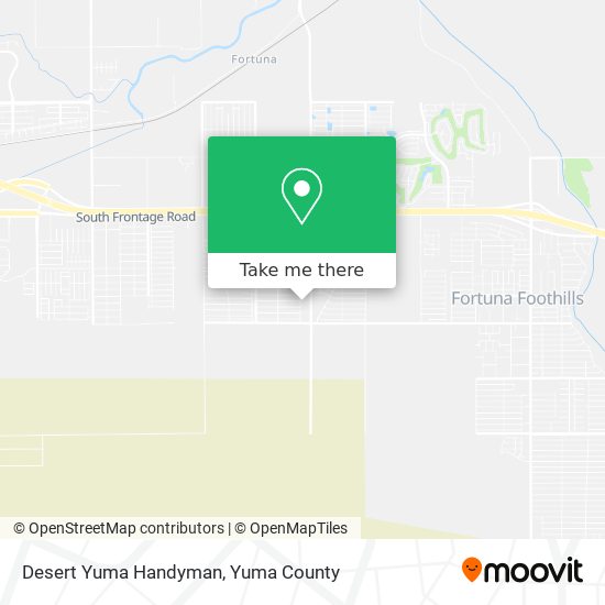 Desert Yuma Handyman map