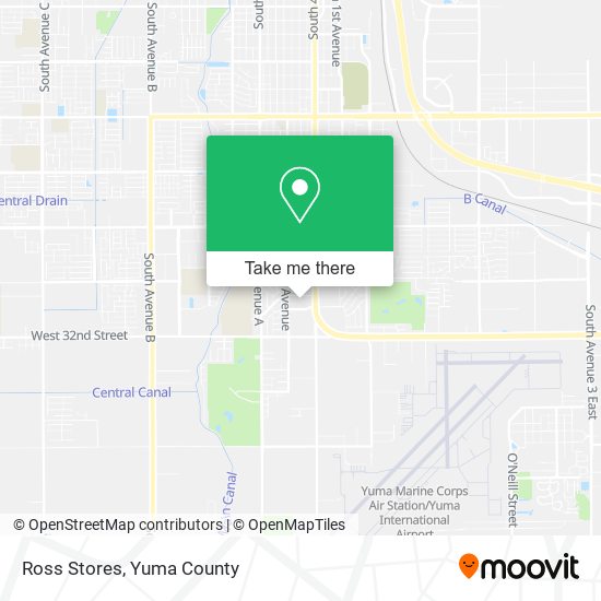 Ross Stores map