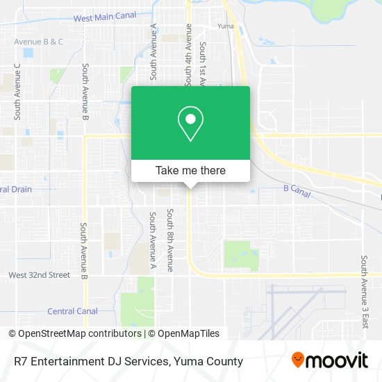 Mapa de R7 Entertainment DJ Services
