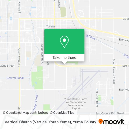 Vertical Church (Vertical Youth Yuma) map