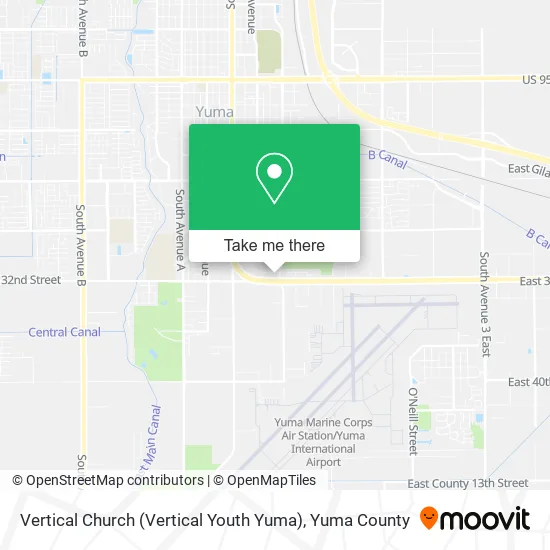 Mapa de Vertical Church (Vertical Youth Yuma)