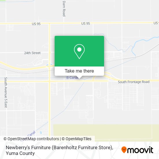 Newberry's Furniture (Barenholtz Furniture Store) map