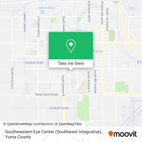 Southwestern Eye Center (Southwest Integrative) map