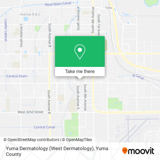 Yuma Dermatology (West Dermatology) map