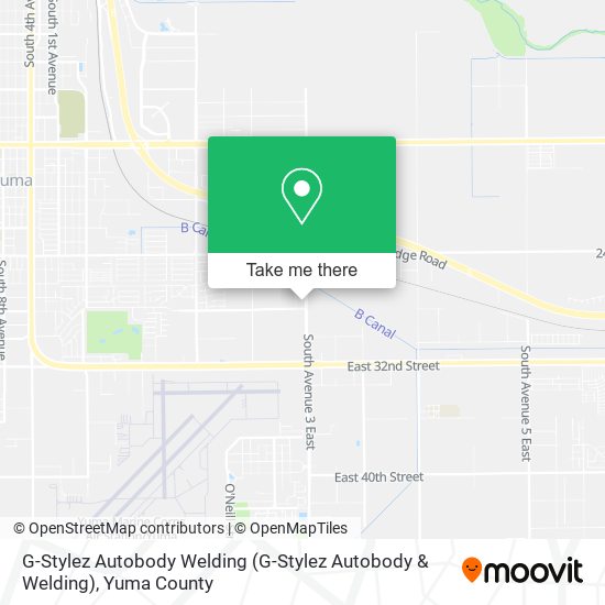 Mapa de G-Stylez Autobody Welding