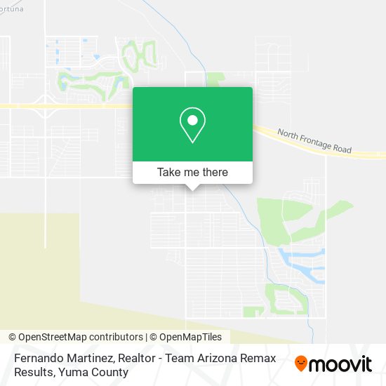 Fernando Martinez, Realtor - Team Arizona Remax Results map