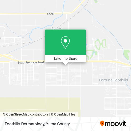 Mapa de Foothills Dermatology