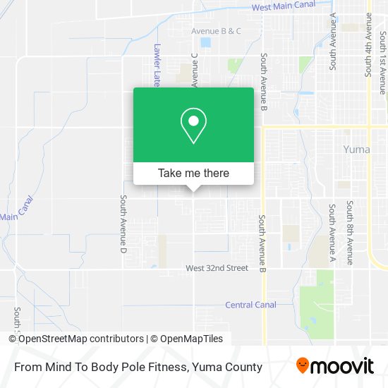 From Mind To Body Pole Fitness map