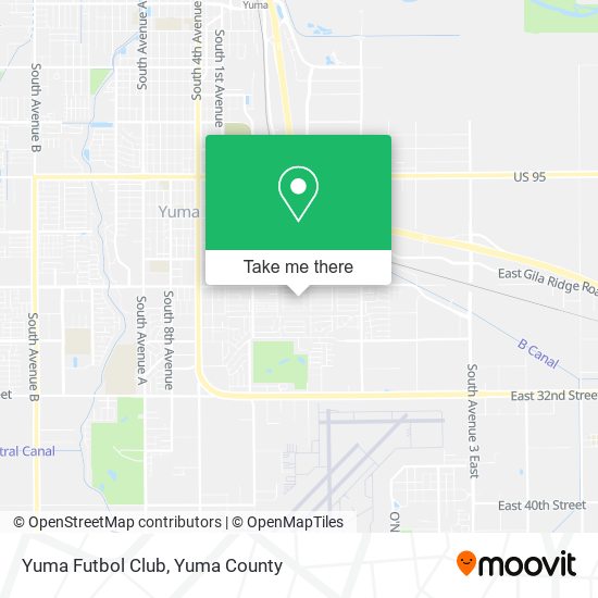 Yuma Futbol Club map