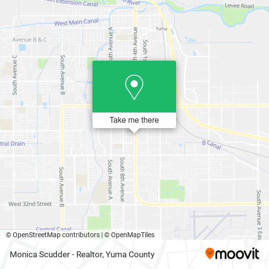 Monica Scudder - Realtor map