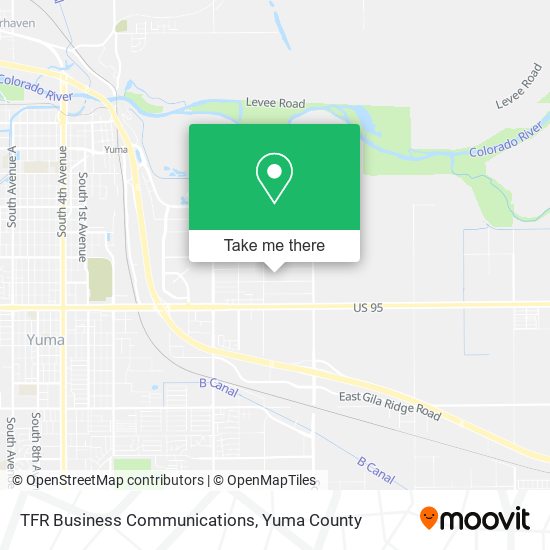 Mapa de TFR Business Communications