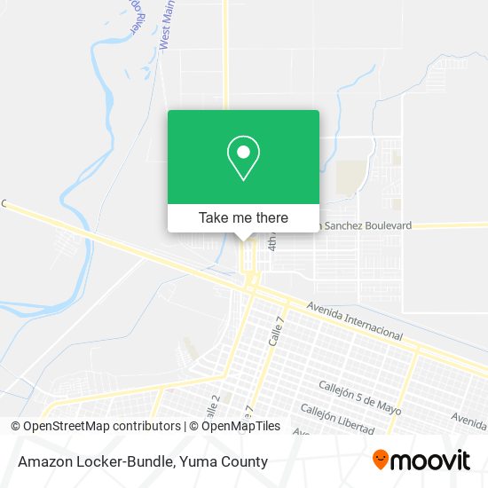 Mapa de Amazon Locker-Bundle