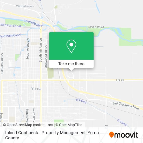 Inland Continental Property Management map