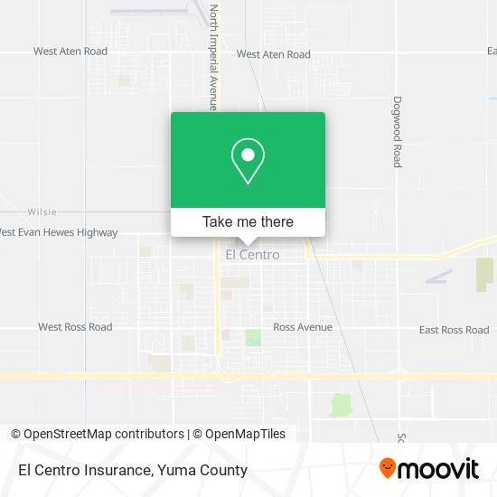 El Centro Insurance map