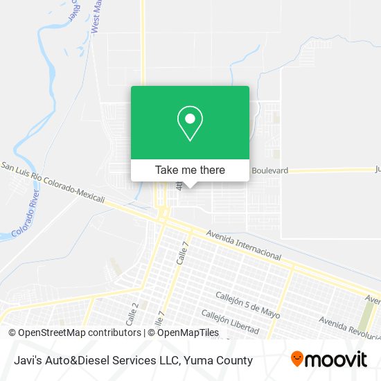 Mapa de Javi's Auto&Diesel Services LLC