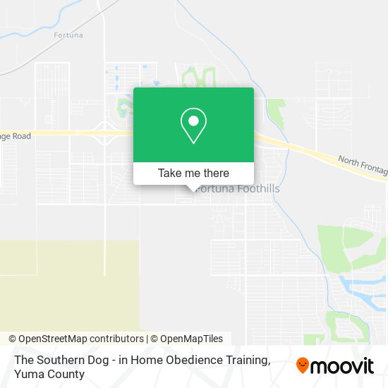 The Southern Dog - in Home Obedience Training map