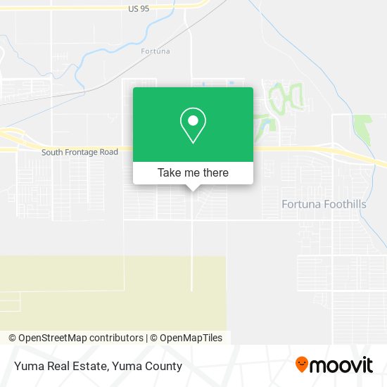 Yuma Real Estate map