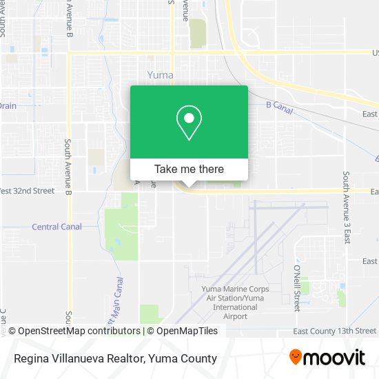 Regina Villanueva Realtor map