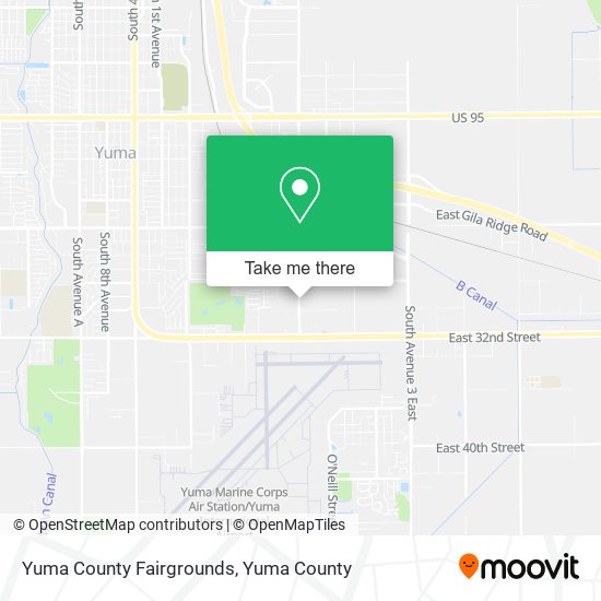 Yuma County Fairgrounds map