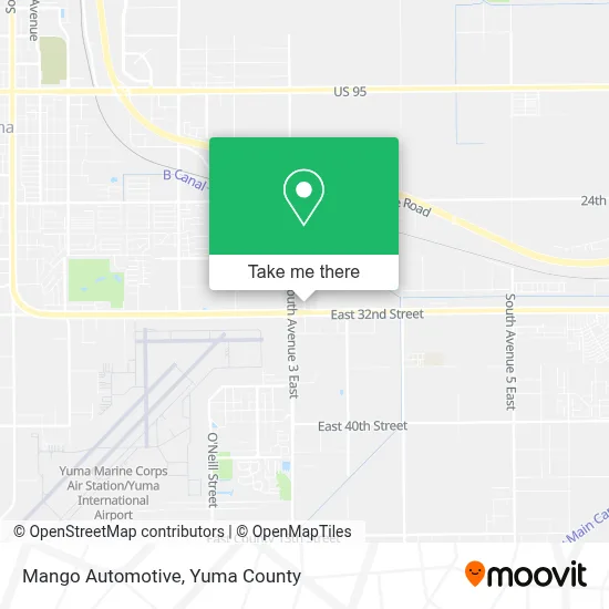 Mango Automotive map