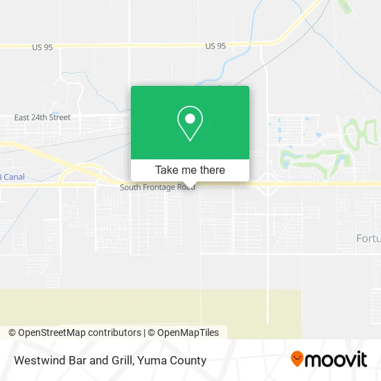 Westwind Bar and Grill map