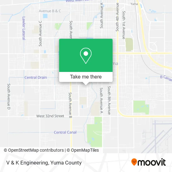 V & K Engineering map