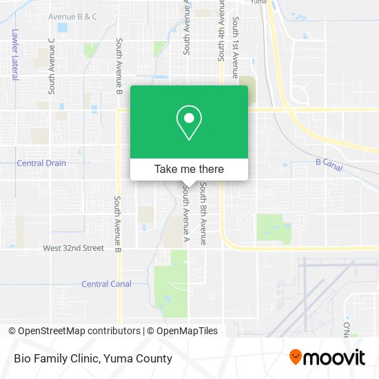 Bio Family Clinic map