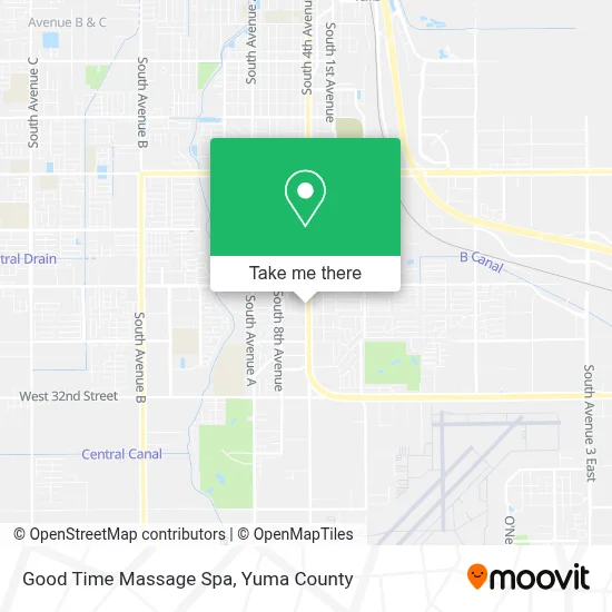 Good Time Massage Spa map