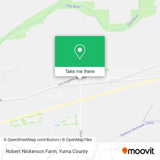 Robert Nickerson Farm map