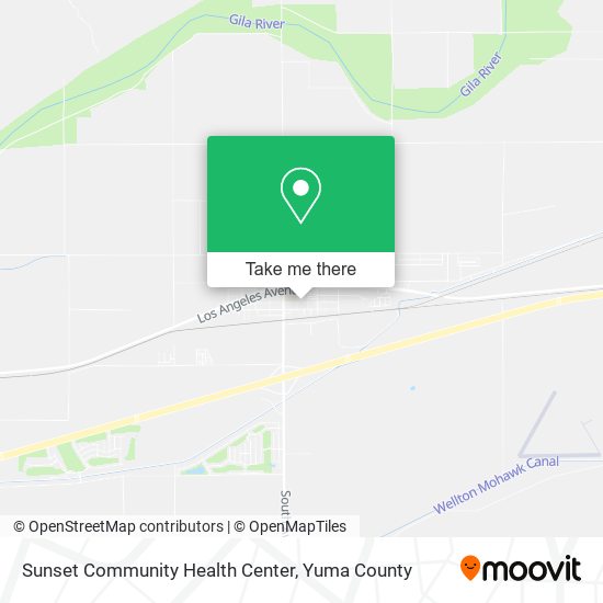 Sunset Community Health Center map