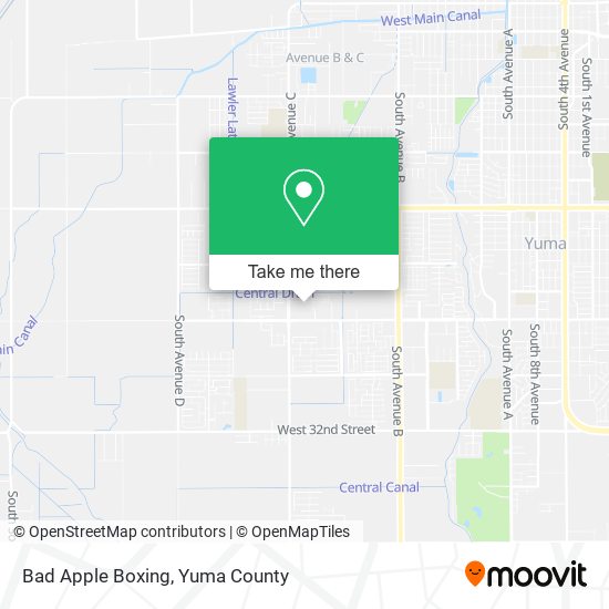 Bad Apple Boxing map