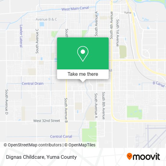 Dignas Childcare map