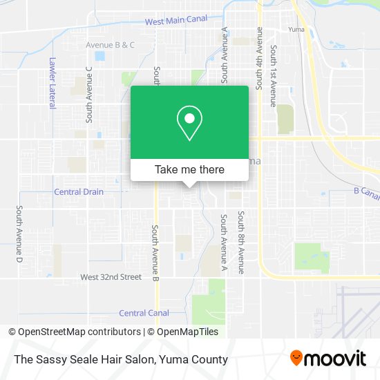 The Sassy Seale Hair Salon map