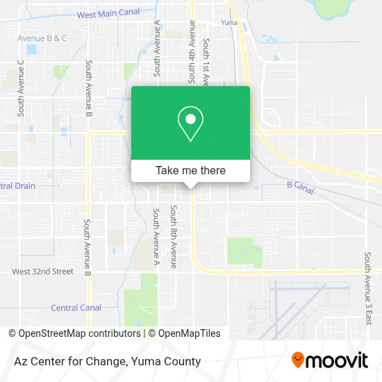 Az Center for Change map