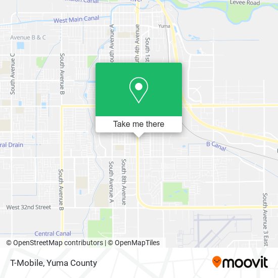 T-Mobile map