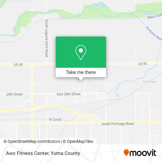 Awc Fitness Center map