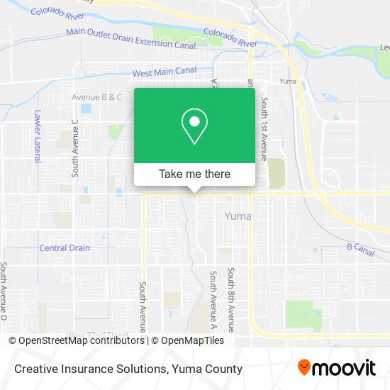 Creative Insurance Solutions map