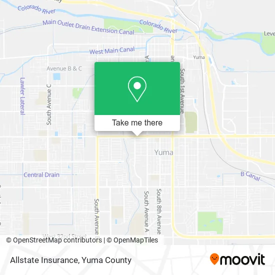 Allstate Insurance map