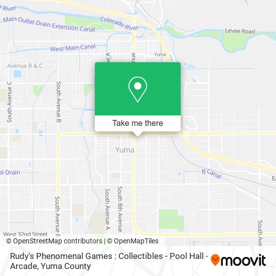 Mapa de Rudy's Phenomenal Games : Collectibles - Pool Hall - Arcade