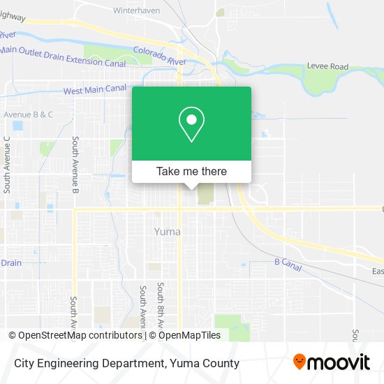 Mapa de City Engineering Department