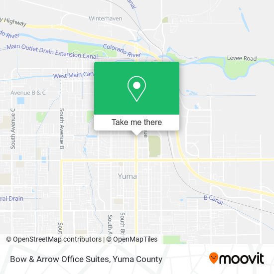 Mapa de Bow & Arrow Office Suites