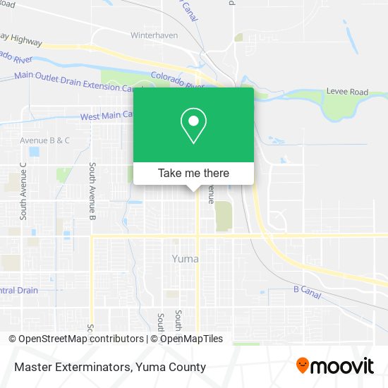 Master Exterminators map