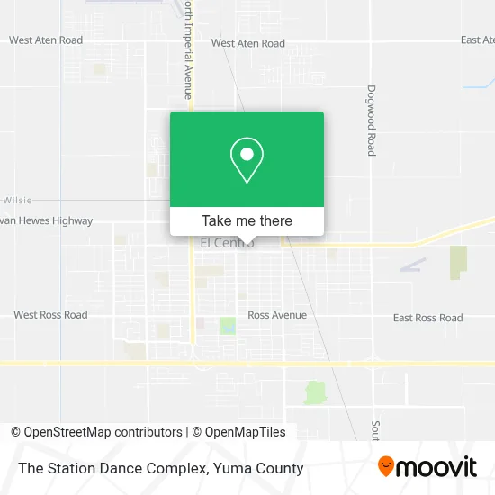 The Station Dance Complex map