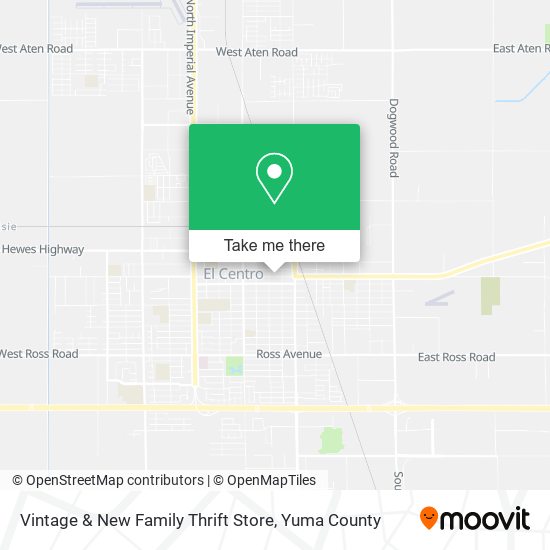 Mapa de Vintage & New Family Thrift Store