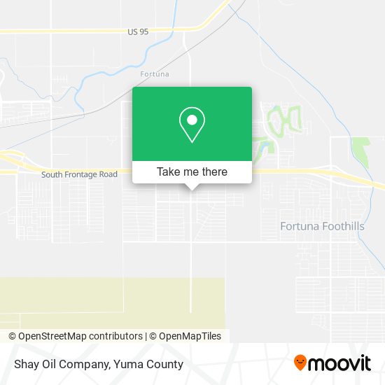 Shay Oil Company map