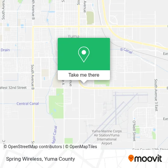 Spring Wireless map